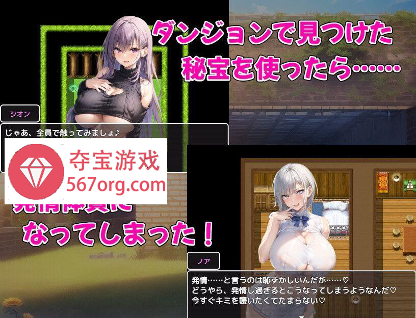 图片[3]-[PC-RPG] [新作RPG生肉巨乳]爆乳冒険者発情ハーレム～学園3大美女に種付け放題～[680M]-夺宝游戏